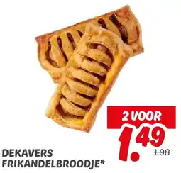 Dekamarkt Dekavers frikandelbroodje aanbieding