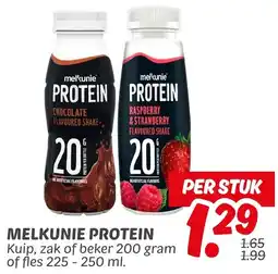 Dekamarkt Melkunie protein aanbieding