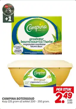 Dekamarkt Campina Botergoud aanbieding