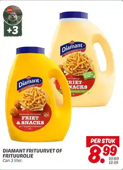 Dekamarkt Diamant frituurvet of frituurolie aanbieding