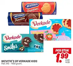 Dekamarkt Mcvitie's of verkade kids aanbieding