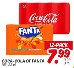 Dekamarkt Coca-Cola of Fanta aanbieding