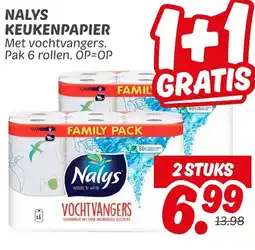 Dekamarkt Nalys keukenpapier aanbieding