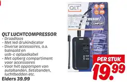 Dekamarkt QLT luchtcompressor aanbieding