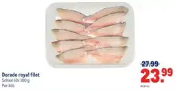 Makro Dorade royal filet aanbieding