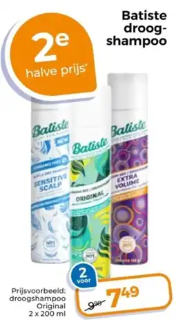 Trekpleister Batiste droogshampoo aanbieding