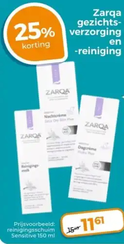 Trekpleister Zarqa gezichtsverzorging en reiniging aanbieding