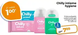 Trekpleister Chilly intieme hygiene aanbieding