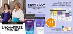 Trekpleister Keuze uit het hele John Frieda assortiment haarverzorging en styling. aanbieding