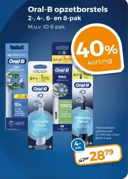 Trekpleister Oral-B opzetborstels aanbieding