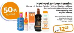 Trekpleister Heel veel zonbescherming aanbieding
