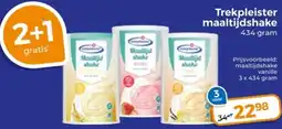 Trekpleister Trekpleister maaltijdshake aanbieding