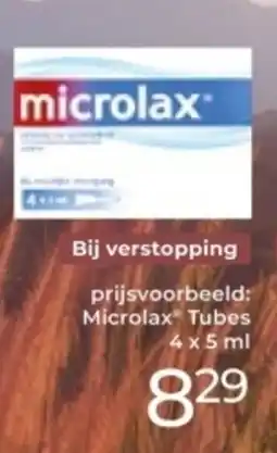 Trekpleister Microlax Tubes aanbieding