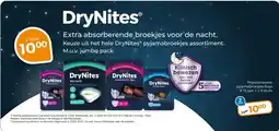 Trekpleister DryNites aanbieding