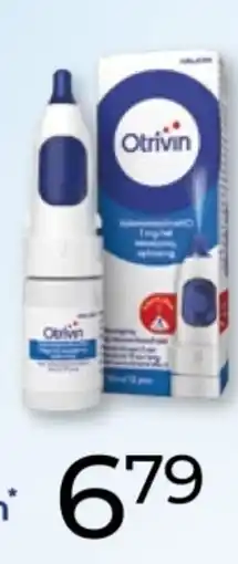 Trekpleister Otrivin xylometazoline aanbieding