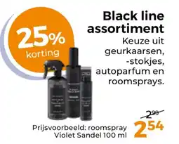 Trekpleister Black line assortiment aanbieding