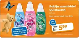 Trekpleister Robijn wasmiddel Quickwash aanbieding