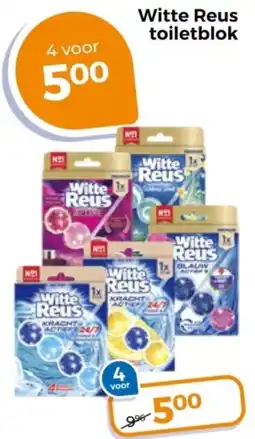 Trekpleister Witte Reus toiletblok aanbieding