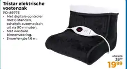 Trekpleister Tristar elektrische voetenzak aanbieding