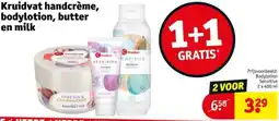 Kruidvat Kruidvat handcrème, bodylotion, butter en milk aanbieding