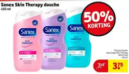 Kruidvat Sanex Skin Therapy douche aanbieding