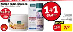 Kruidvat Kneipp en Kneipp men aanbieding