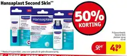 Kruidvat Hansaplast Second Skin aanbieding