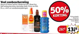 Kruidvat Veel zonbescherming aanbieding
