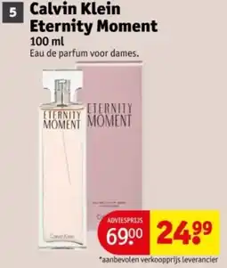Kruidvat Calvin Klein Eternity Moment aanbieding