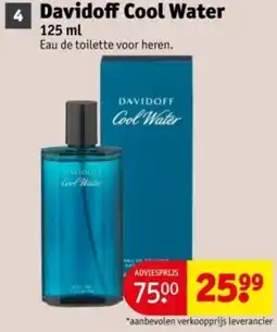 Kruidvat Davidoff Cool Water aanbieding