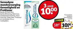 Kruidvat Sensodyne mondverzorging Gevoeligheid en ProGlasur aanbieding