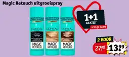 Kruidvat Magic Retouch uitgroeispray aanbieding