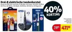 Kruidvat Oral-B elektrische tandenborstel aanbieding