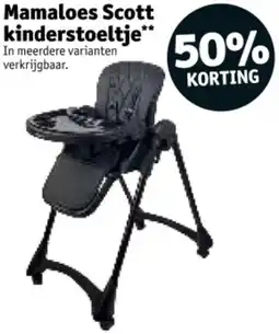 Kruidvat Mamaloes Scott kinderstoeltje aanbieding