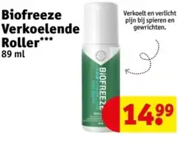 Kruidvat Biofreeze Verkoelende Roller aanbieding