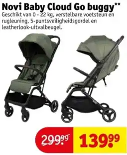 Kruidvat Novi Baby Cloud Go buggy aanbieding