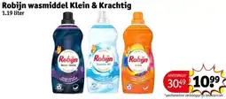 Kruidvat Robijn wasmiddel Klein & Krachtig aanbieding