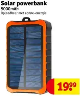 Kruidvat Solar powerbank aanbieding