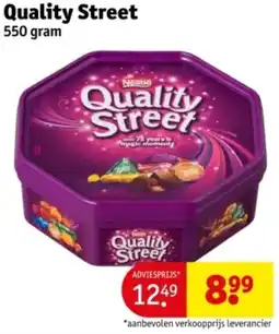 Kruidvat Quality Street aanbieding