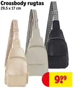 Kruidvat Crossbody rugtas aanbieding