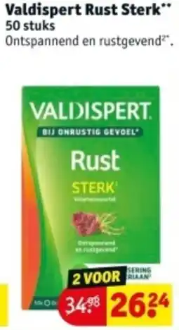 Kruidvat Valdispert Rust Sterk aanbieding