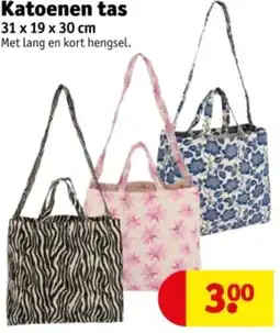 Kruidvat Katoenen tas aanbieding