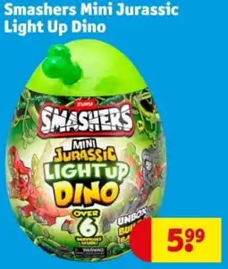 Kruidvat Smashers Mini Jurassic Light Up Dino aanbieding