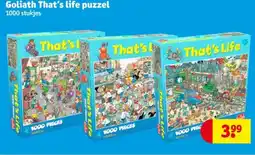 Kruidvat Goliath That's life puzzel aanbieding