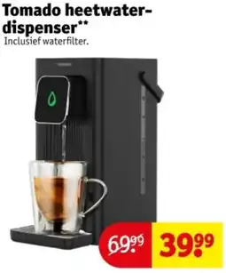 Kruidvat Tomado heetwaterdispenser aanbieding