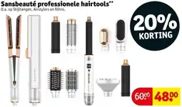 Kruidvat Sansbeauté professionele hairtools aanbieding