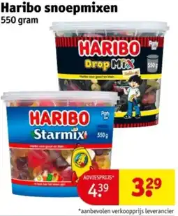 Kruidvat Haribo snoepmixen aanbieding