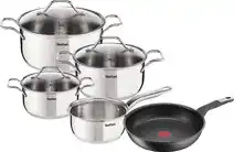 Coolblue Tefal Intuition Pannenset 4-delig + Unlimited Koekenpan 28 cm aanbieding