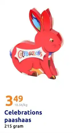 Action Celebrations paashaas aanbieding
