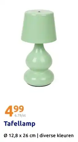 Action Tafellamp aanbieding